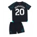 Manchester City Bernardo Silva #20 Replika Babykläder Tredje matchkläder barn 2023-24 Korta ärmar (+ Korta byxor)
